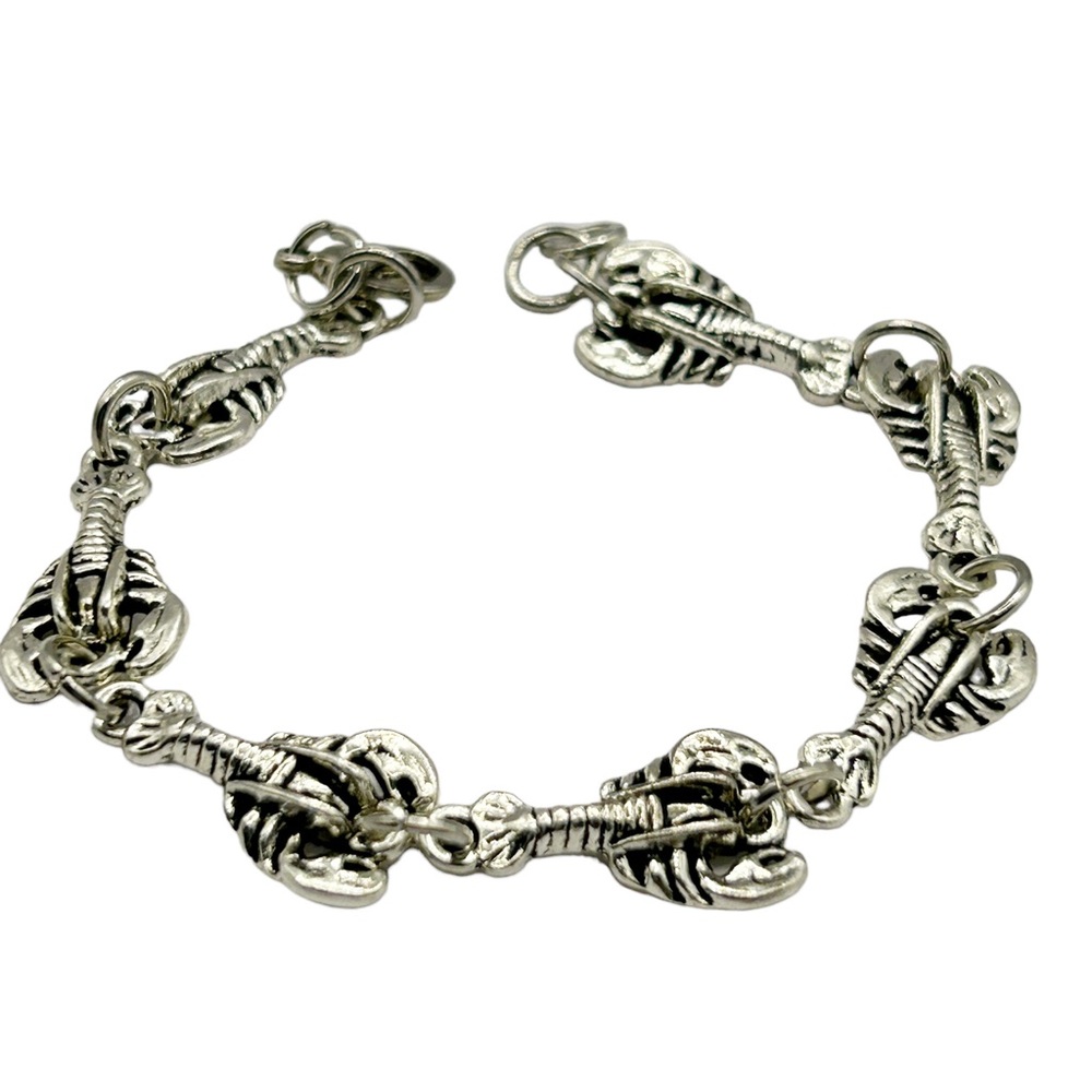 Crawfish or Lobster Link Bracelet